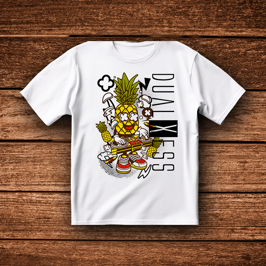 DualXess - T-Shirt - Design Ananas