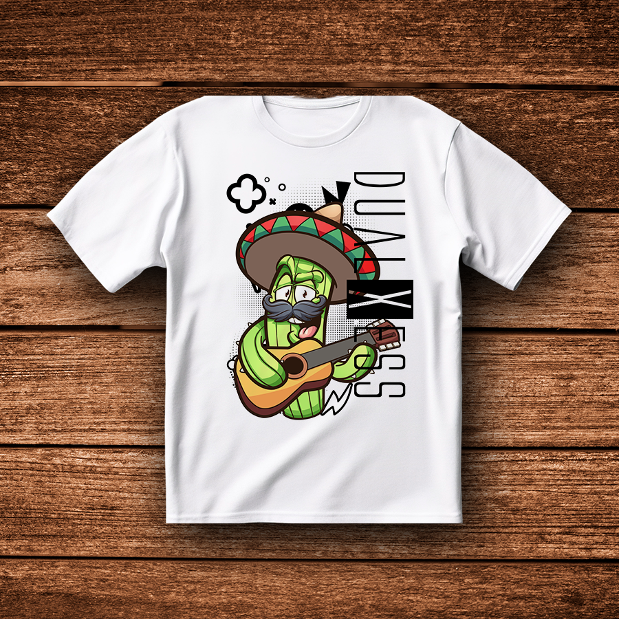 DualXess - T-Shirt - Design Kaktus