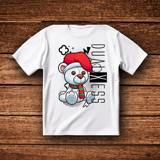 DualXess - T-Shirt - Design Weihnachtsbär